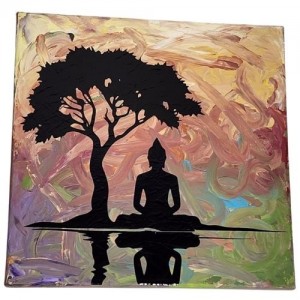Painting - Zen Reflection