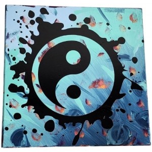 Painting - Aqua Tao